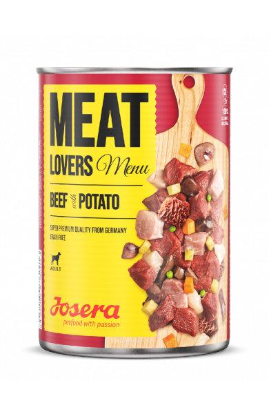 Meat Lovers Menu Beef with Potato | Josera